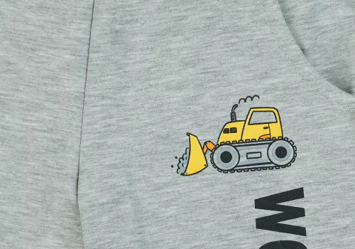 "Work Zone" markológépes, belül bolyhos fiú szabadidő nadrág