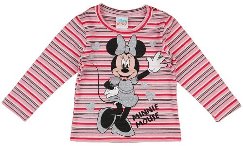 Disney Minnie szívecskés belül bolyhos hosszú ujjú póló