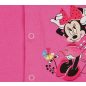   Disney Minnie virágos, belül bolyhos, hosszú ujjú rugdalózó