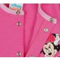   Disney Minnie virágos, belül bolyhos, hosszú ujjú rugdalózó