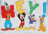 Disney Mickey és barátai hosszú ujjú baba body kék