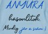 "Anyura hasonlítok. Mindig jár a szám :)" feliratos hosszú ujjú baba body kék
