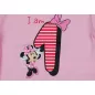 Disney Minnie szülinapos body 1 éves rózsaszín
