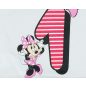 Disney Minnie szülinapos rövid ujjú baba body 1 éves fehér