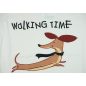 "Walking time" tacskós rövid ujjú női póló