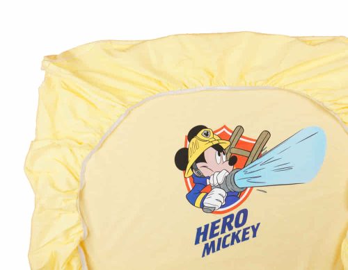 Disney Mickey tűzoltós gumis lepedő