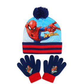 SpiderMan/Pókember sapka kesztyű szett