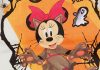 Disney Minnie halloween hosszú ujjú baba body fehér