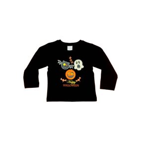 Halloween szellemes hosszú ujjú gyerek póló