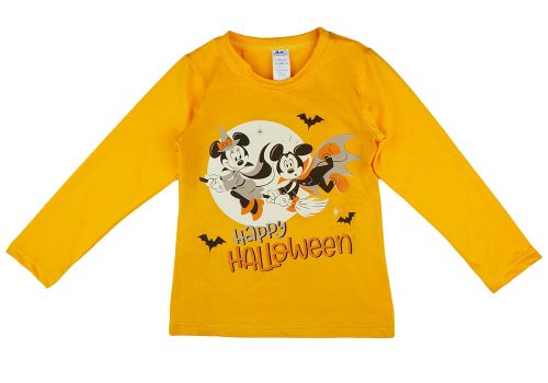 Disney Mickey Minnie Halloween hosszú ujjú póló