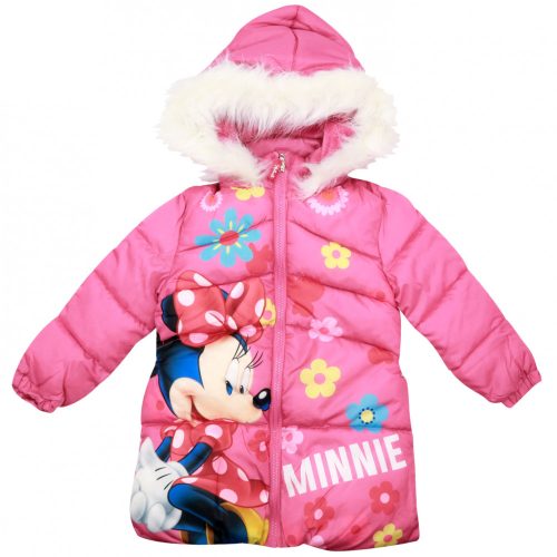 Disney Minnie bélelt vízlepergetős kapucnis kabát