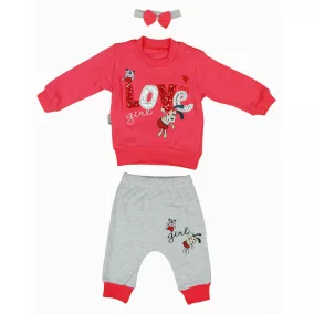 3 részes fejpántos baba szett