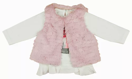 3 részes unikornisos mellényes baba szett