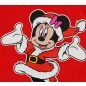 Disney Minnie karácsonyi hosszú ujjú baba body piros