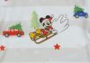 Disney Mickey és Minnie karácsonyi hosszú ujjú baba body fehér