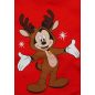 Disney Mickey karácsonyi hosszú ujjú baba body