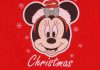 Disney Minnie karácsonyi belül bolyhos rugdalózó
