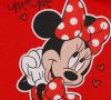 Disney Minnie szívecskés belül bolyhos rugdalózó