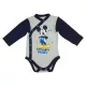 Disney Mickey hosszú ujjú baba body szürke