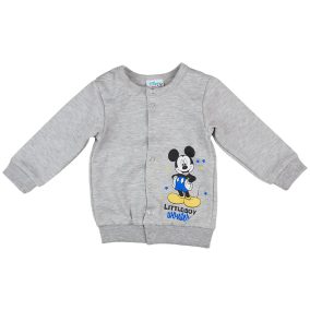 Disney Mickey belül bolyhos baba kocsikabát/kardigán