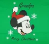 Disney Mickey karácsonyi férfi póló nagypapáknak