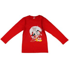   Disney Mickey és Minnie karácsonyi feliratos lányka póló