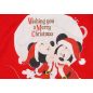   Disney Mickey és Minnie karácsonyi feliratos lányka póló