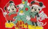 Disney Mickey és Minnie karácsonyi feliratos lányka póló