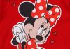 Disney Minnie szívecskés hosszú ujjú baba body piros