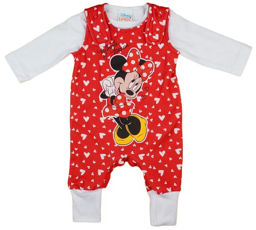 Disney Minnie szívecskés 2 részes baba szett 2:1 méret
