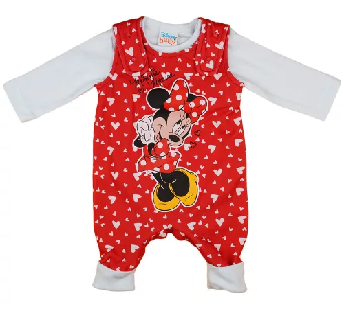 Disney Minnie szívecskés 2 részes baba szett 2:1 méret