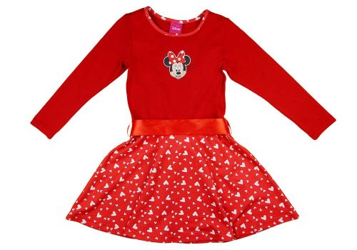 Disney Minnie szívecskés derékszalagos ruha
