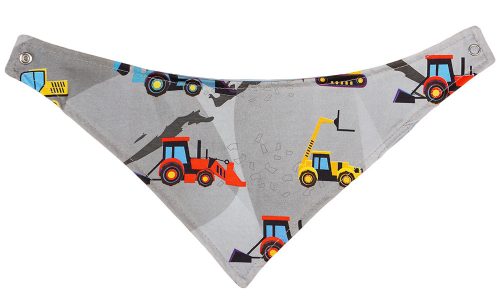 Traktor mintás babasál- nyálkendő