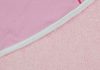 Kapucnis baba törölköző 100x100 cm méretben, Minnie egér mintával-rózsaszín színben