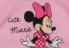 Két részes, belül bolyhos kislány szabadidő szett Minnie egér mintával rózsaszín és mályva színben