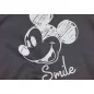 Kapucnis baba szabadidő szett Mickey egér mintával grafit színben