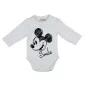 3 részes kisfiú baba szett Mickey egér mintával fehér színben