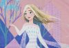 Disney Frozen II./Jégvarázs II. hosszú ujjú lányka tunika