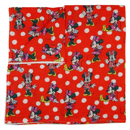 Disney Minnie textil tetra pelenka 70x70cm