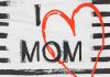 "I LOVE MY MOM" feliratos ujjatlan rugdalózó 2:1 méret