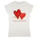 "Két szív" valentin napi női póló