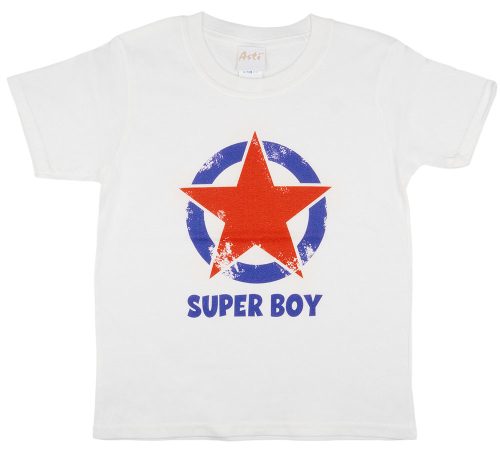"Super boy" feliratos fiú póló