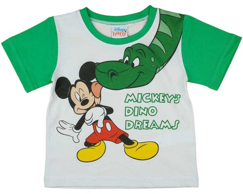 Disney Mickey dinós rövid ujjú fiú póló