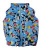 Bélelt vízlepergetős kisfiú mellény Mickey egér mintával