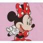 Hosszú ujjú elöl cipzáras vékony nyári hálózsák Minnie egér mintával 1,5 TOG rózsaszín színben