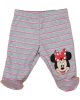 Baba nadrág lábfejjel Minnie mintával rózsaszín színben