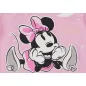 3 részes baba szett Minnie mintával rózsaszín színben sötétkék nadrággal pöttyös mintával