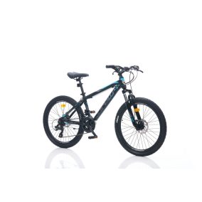   Corelli Felix 2.2 24 MTB gyerek könnyűvázas kerékpár Fekete-Kék