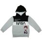 NASA fiú kapucnis, bebújós pulóver
