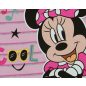 Rövid ujjú kislány nyári ruha Minnie egér mintával rózsaszín színben